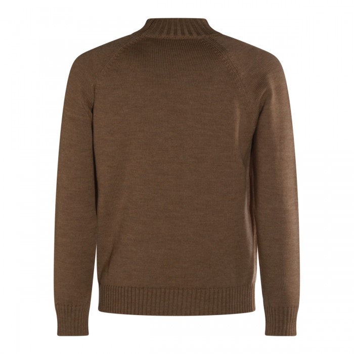 BROWN WOOL KNITWEAR 2