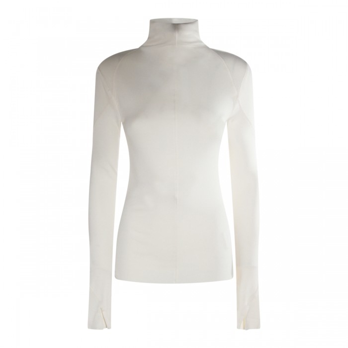 WHITE VISCOSE TOP
