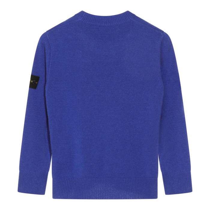 BLUE WOOL KNITWEAR 2
