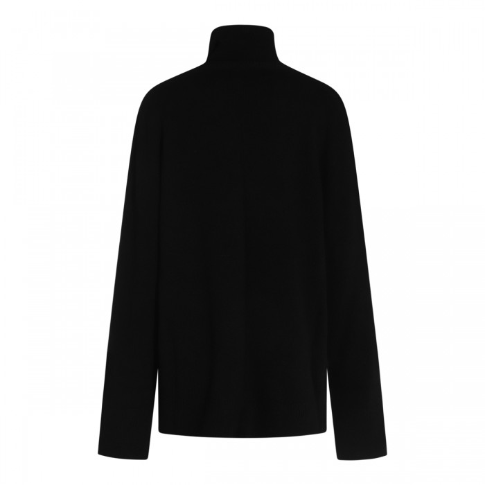 BLACK WOOL KNITWEAR 2