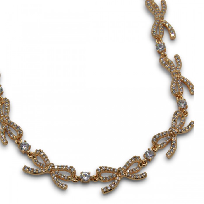 GOLD TONE NECKLACE 2