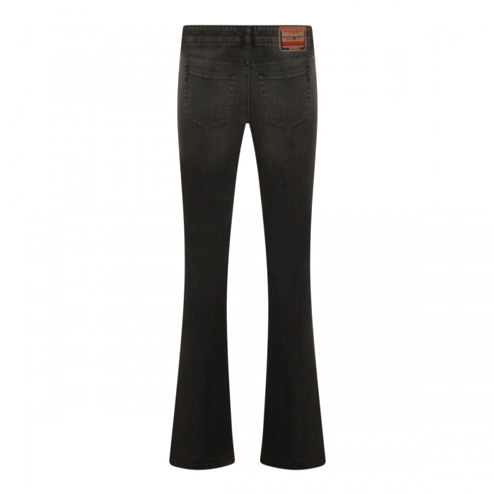 GREY COTTON DENIM JEANS