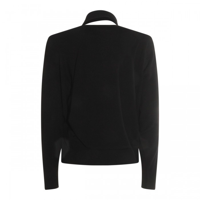 BLACK CASHMERE KNITWEAR