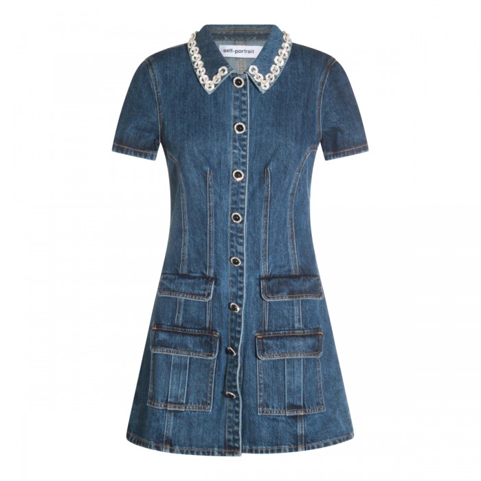 DENIM COTTON DRESS