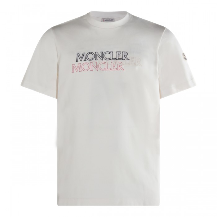 WHITE COTTON T-SHIRT