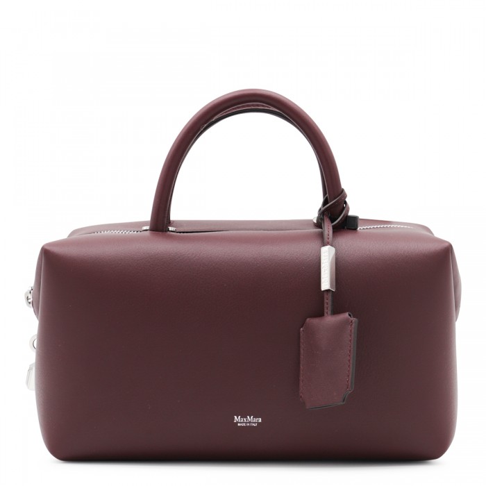 DARK RED LEATHER HOLDALLM...