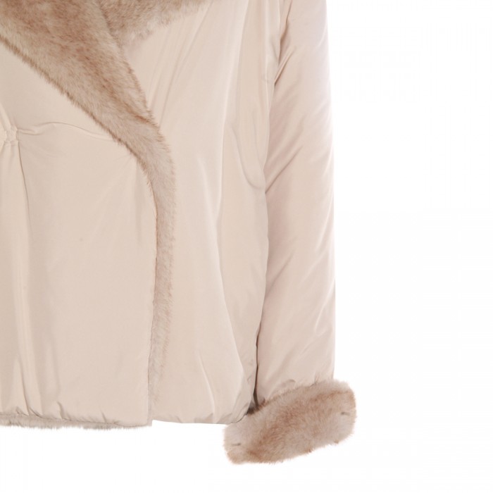 BEIGE GIN DOWN JACKET 2