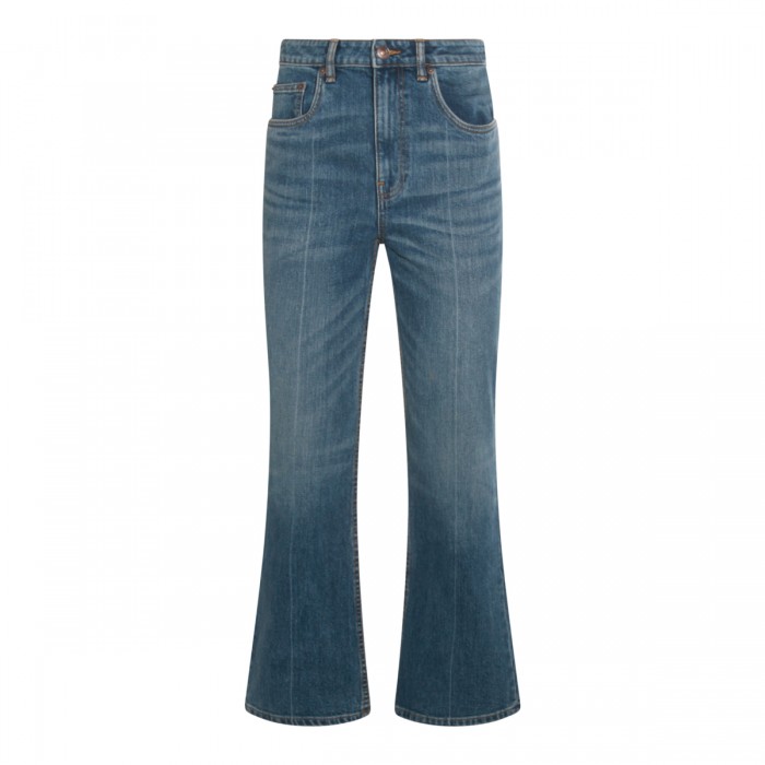 BLUE USED DENIM JEANS