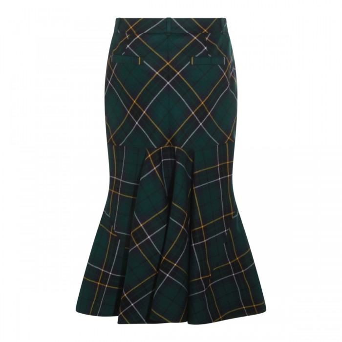 NAVY GREEN AND YELLOW WOOL... 2