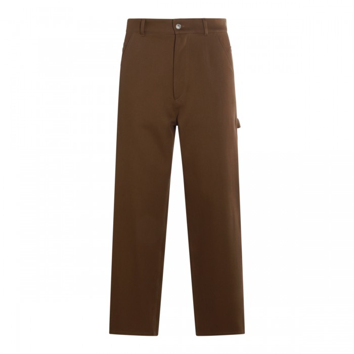 CAMEL COTTON CARGO PANTS