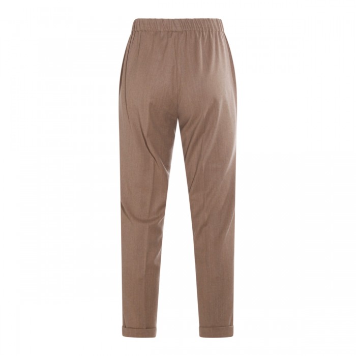 BEIGE WOOL ROSABLA PANTS 2