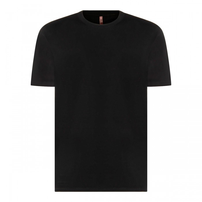 BLACK WOOL FRAME SS T-SHIRT