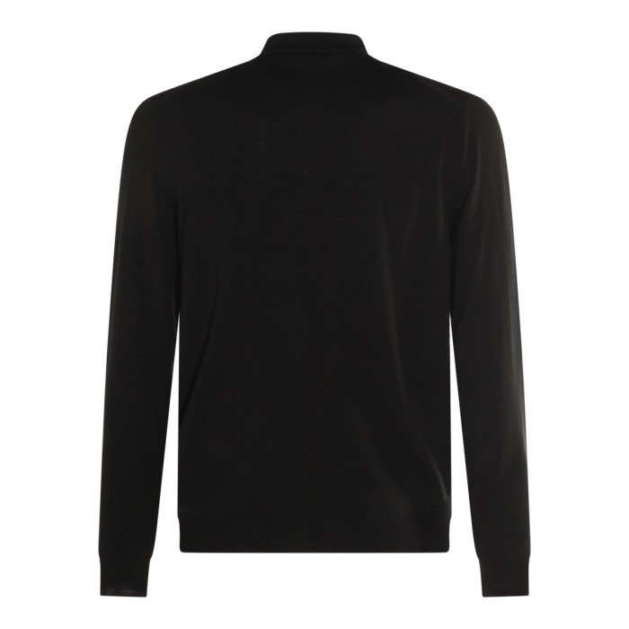 BLACK WOOL KNITWEAR 2