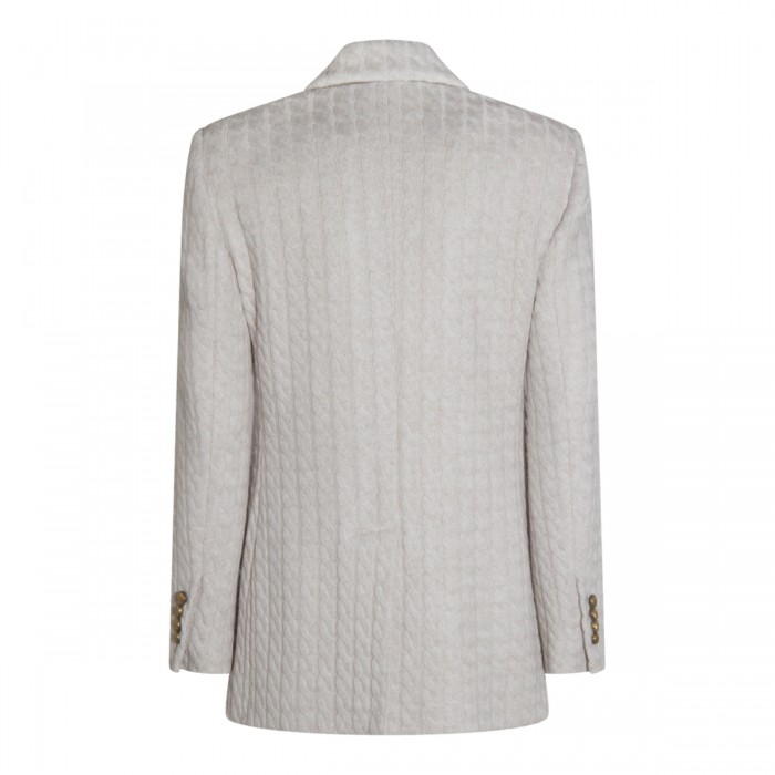 WHITE CASHMERE BLAZER 2