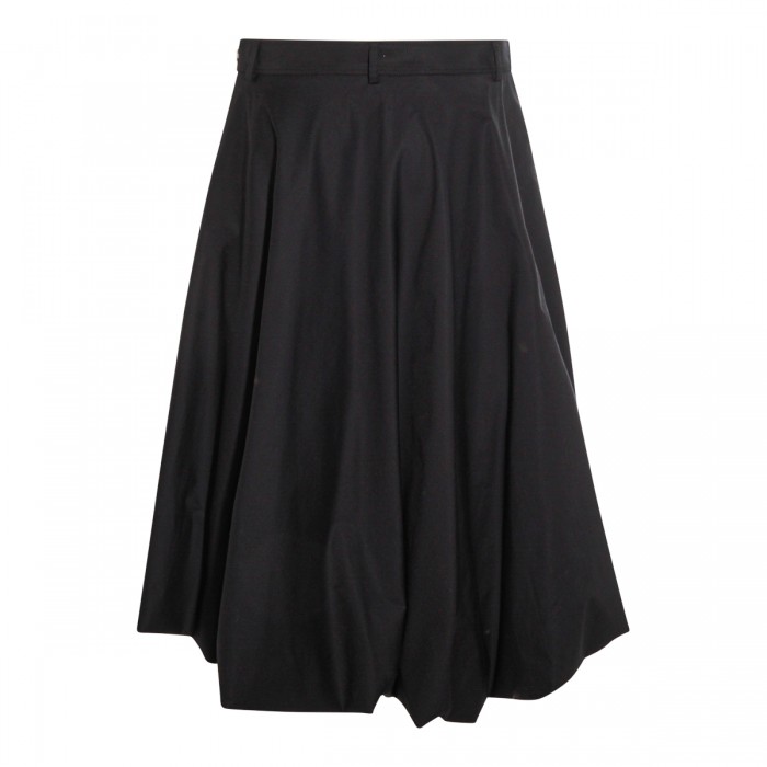 BLACK COTTON SKIRT 2
