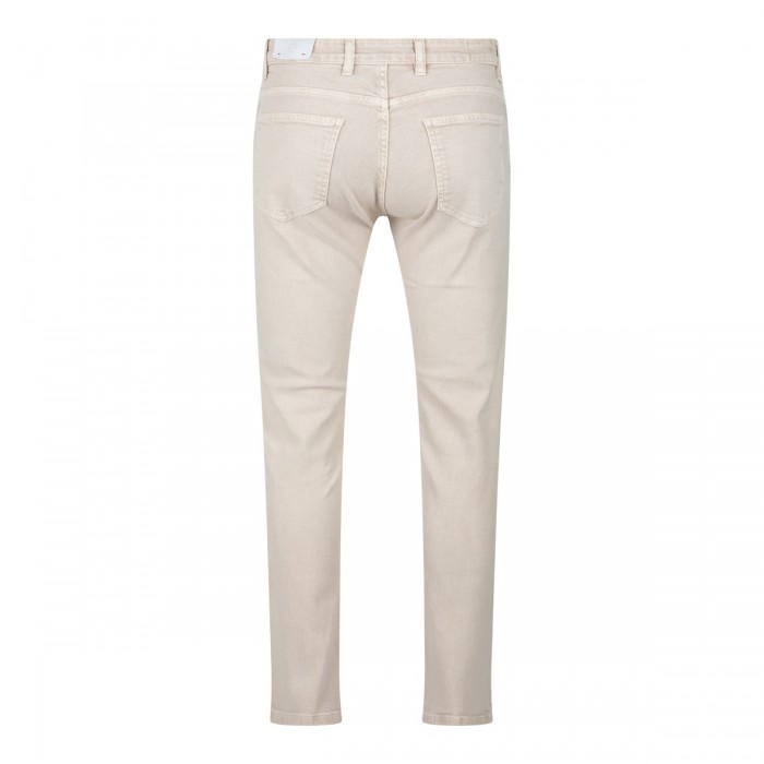 SAND COTTON JEANS 2
