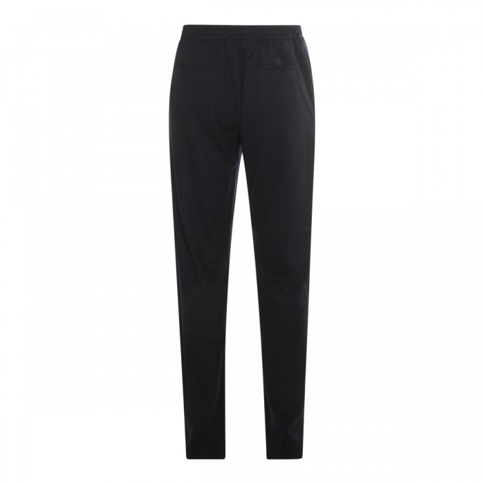 BLACK WOOL PANTS 2