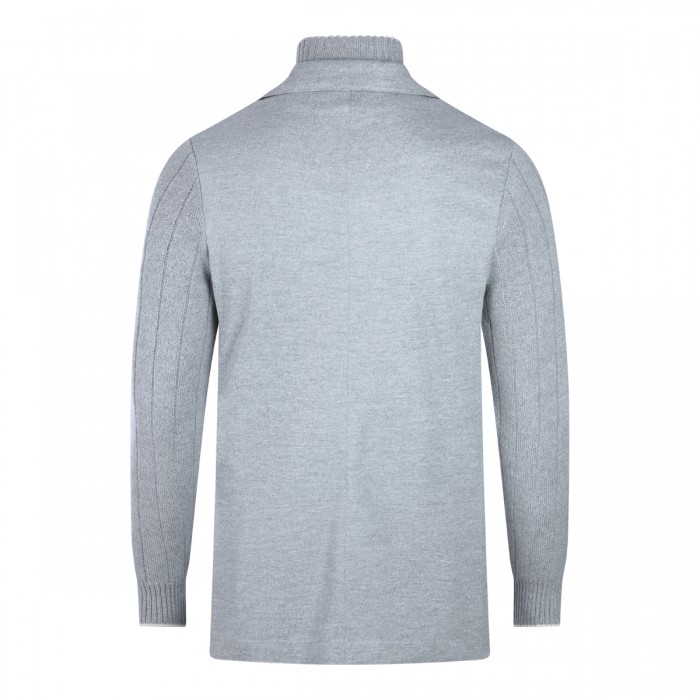 GREY WOOL BLAZER 2