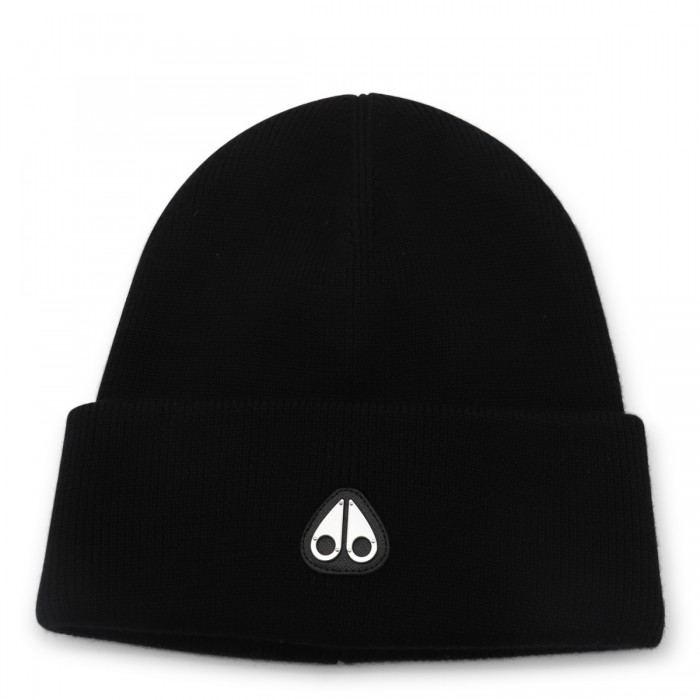 BLACK WOOL HAT