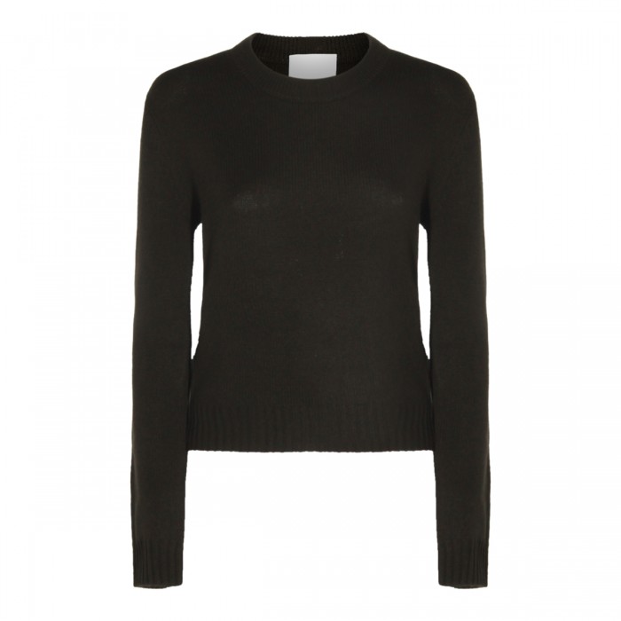 GREEN CASHMERE KNITWEAR