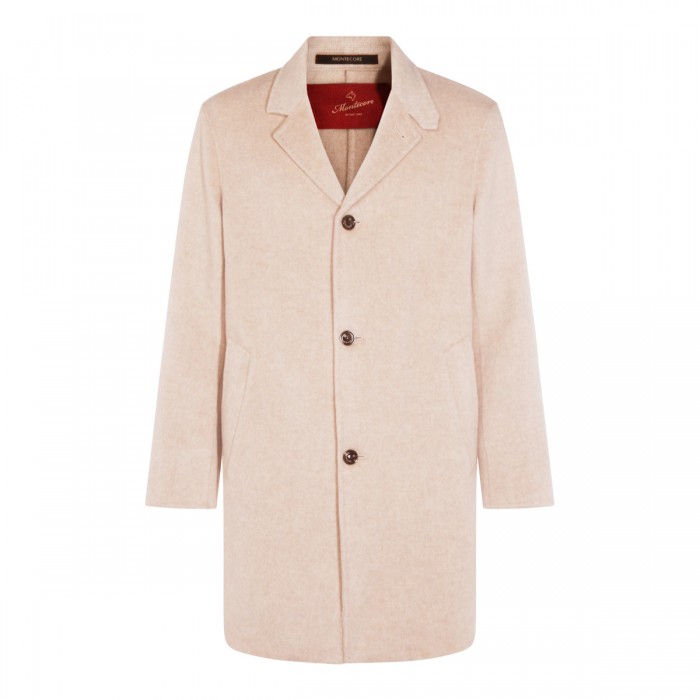 BEIGE CASHMERE COAT