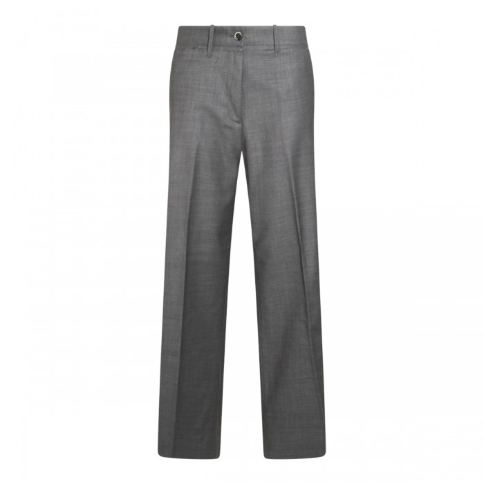 GREY WOOL PANTS