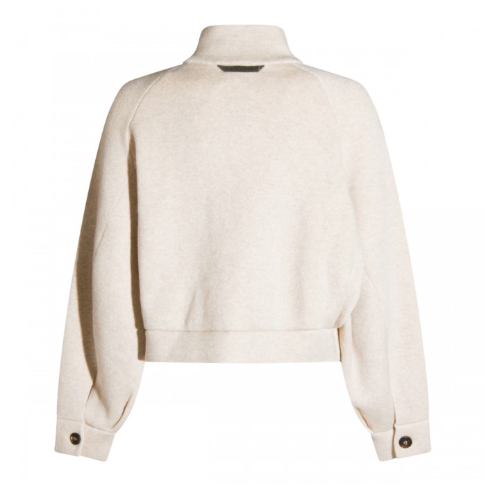 LIGHT BEIGE CASHMERE KNITWEAR 2
