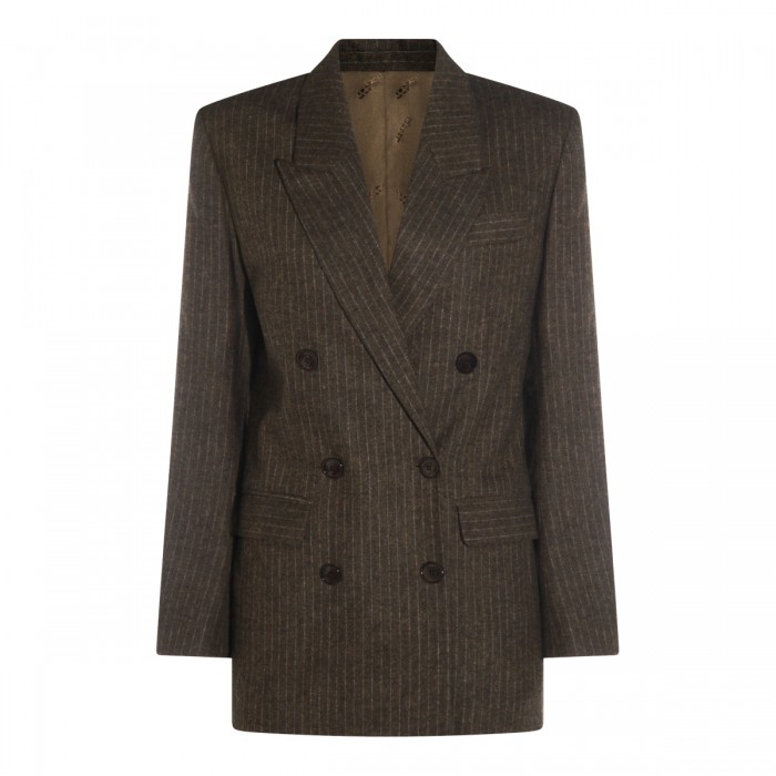 DARK BROWN WOOL JEVIMA-GZ...