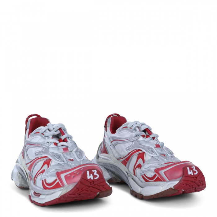 WHITE AND RED RUNNER 2.0... 2