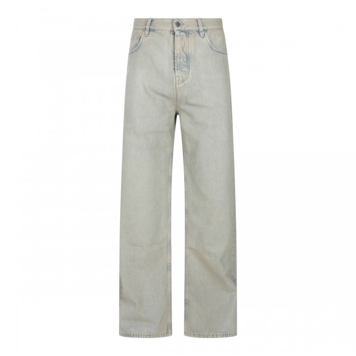 LIGHT BLUE COTTON JEANS