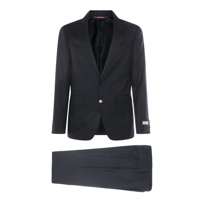 BLACK WOOL SUITS