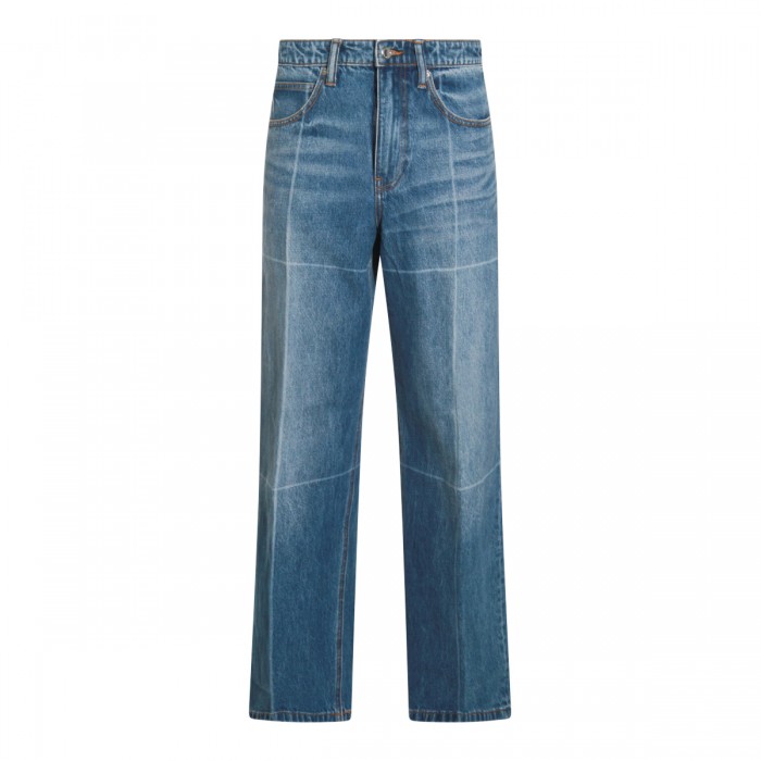 BLUE COTTON JEANS