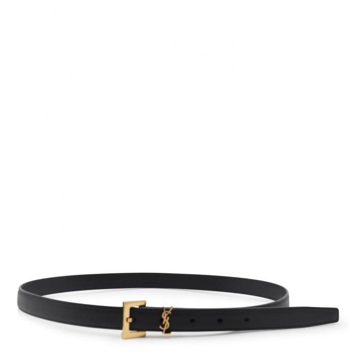 BLACK AND GOLD BELT