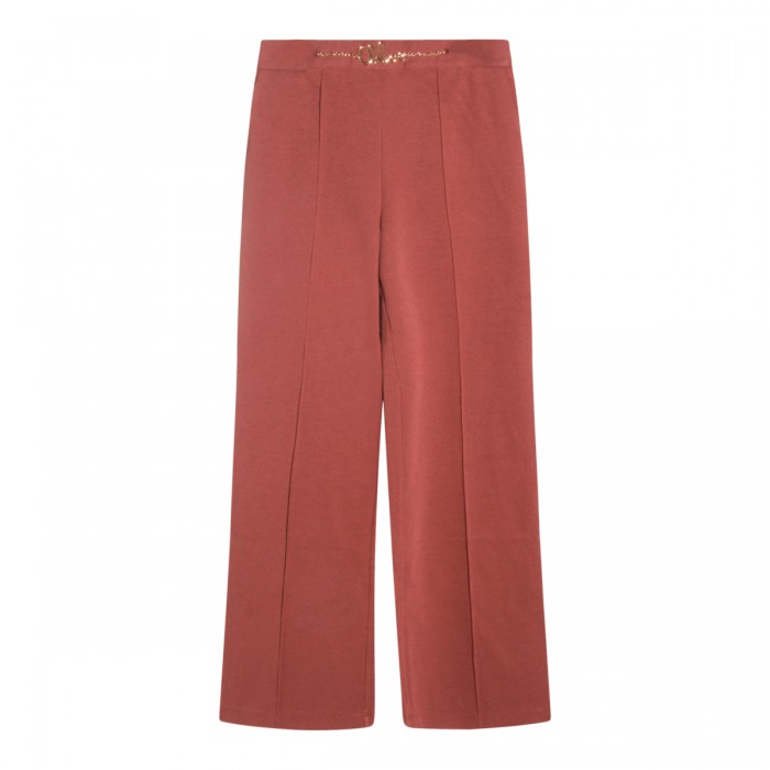 RED COTTON PANTS
