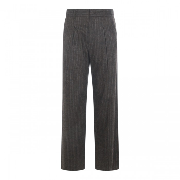 GREY WOOL LISETTA GZ PANTS