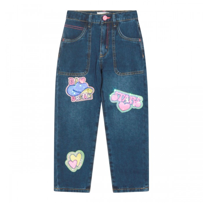 BLUE COTTON JEANS