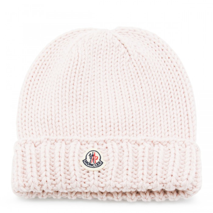 PINK WOOL BEANIE