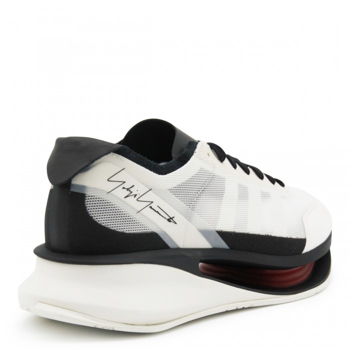 WHITE GENDO RUN SNEAKERS 2