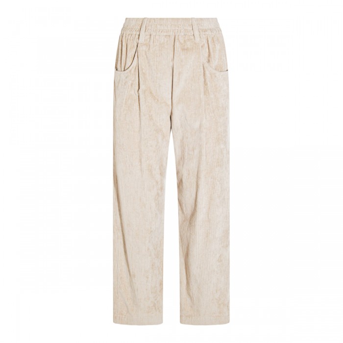 BEIGE COTTON PANTS