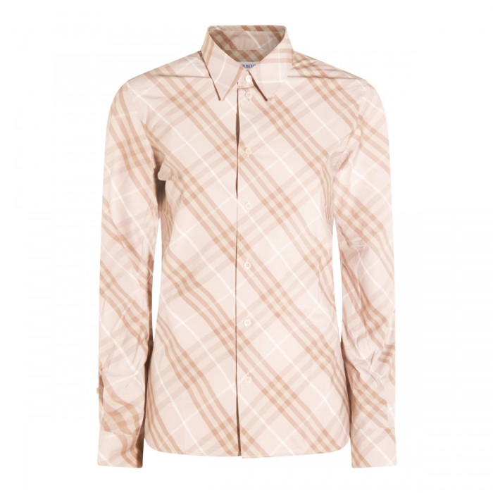 BEIGE COTTON SHIRT