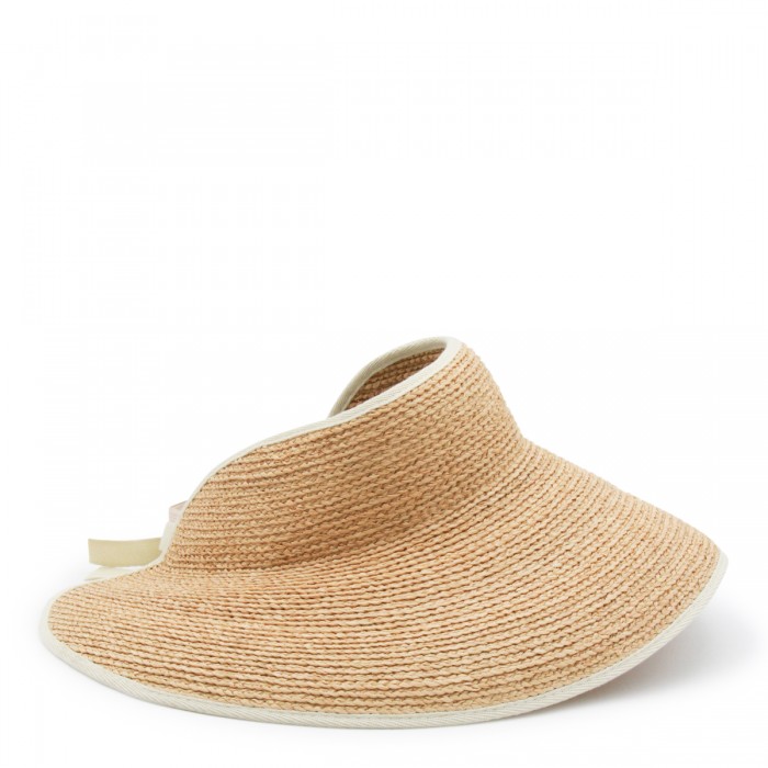 NATURAL RAFFIA HAT