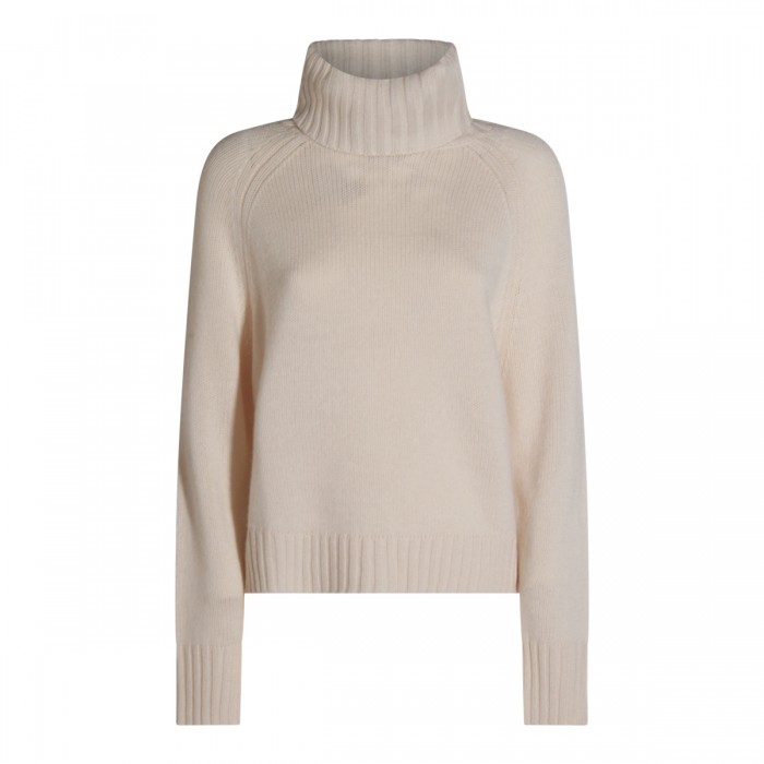 IVORY WOOL KNITWEAR