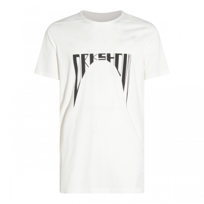 WHITE COTTON T-SHIRT