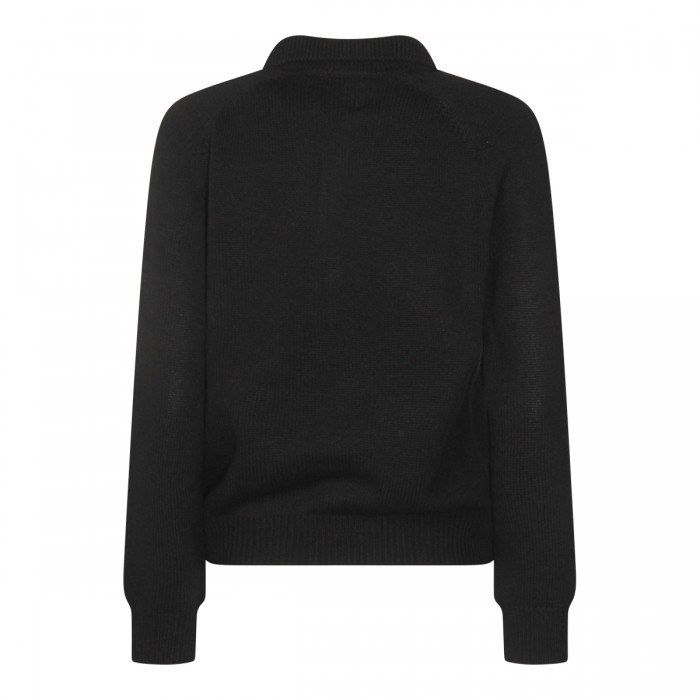 BLACK WOOL KNITWEAR 2