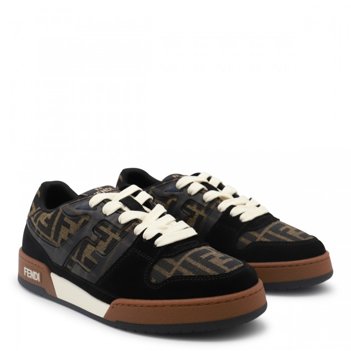 BLACK AND BROWN LEATHER... 2