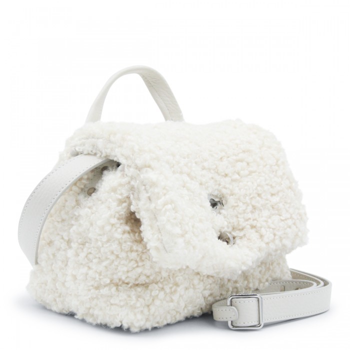 WHITE LEATHER POSTINA DOLLY... 2