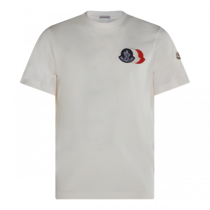 WHITE COTTON T-SHIRT