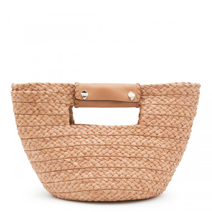 NATURAL RAFFIA REMI TOP...