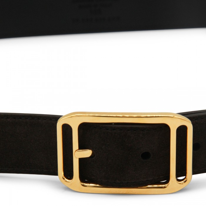 BROWN LEATHER BELT 2