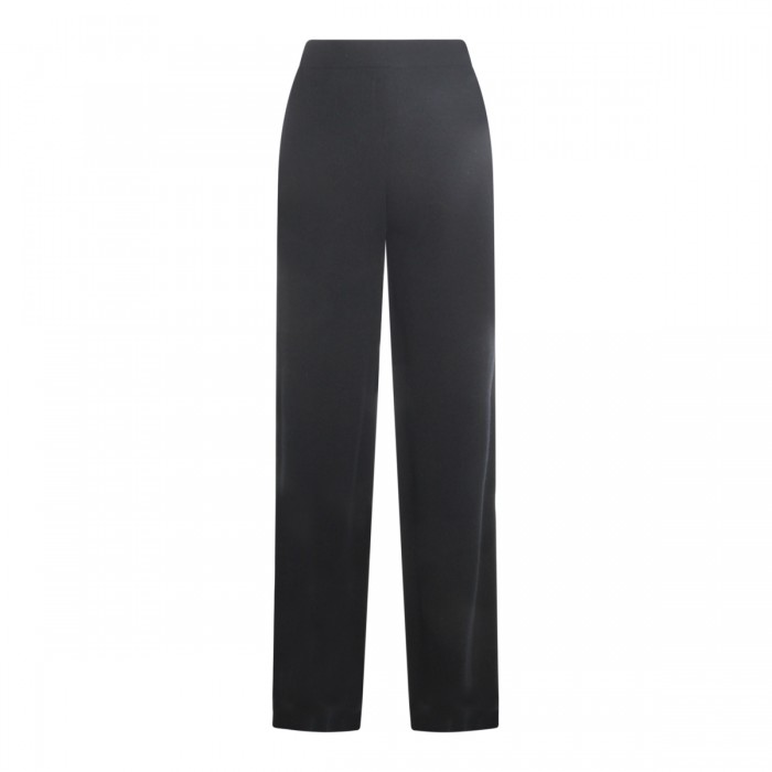 BLACK WOOL PANTS